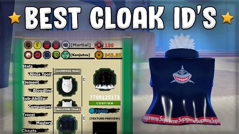 Akatsuki Custom Cloak – 7761886973. . Akatsuki cloak id shindo life